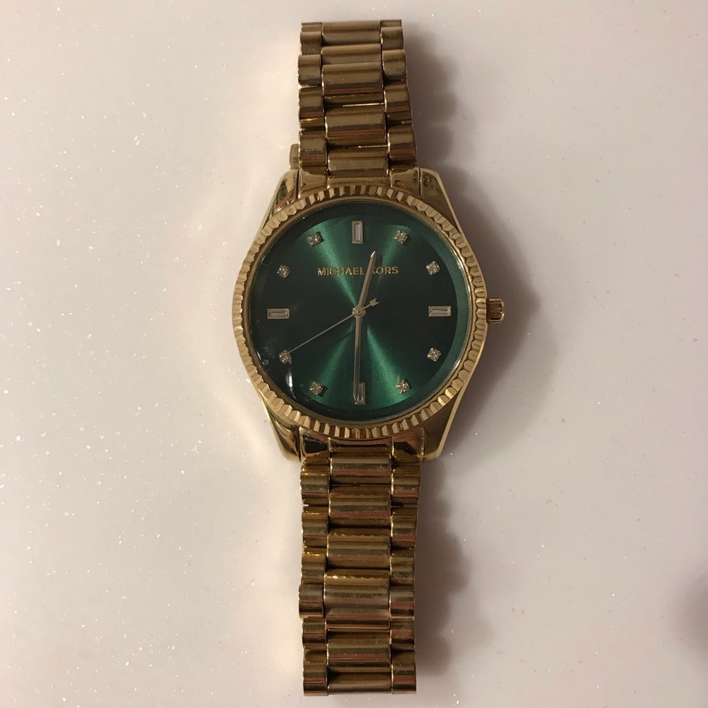 Emerald Michael kors watch